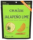Craize, Crackers Toasted Corn Jalapeno Lime, 4 Ounce