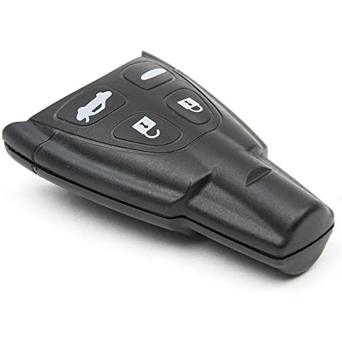 Saab 9-3 9-5 93 95 Smart Remote Key Fob Case Shell 4 Button Cover