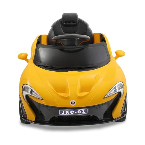 Image of Kids Premium JKC-01 McLaren Car Battery Operated Ride On (Yellow)