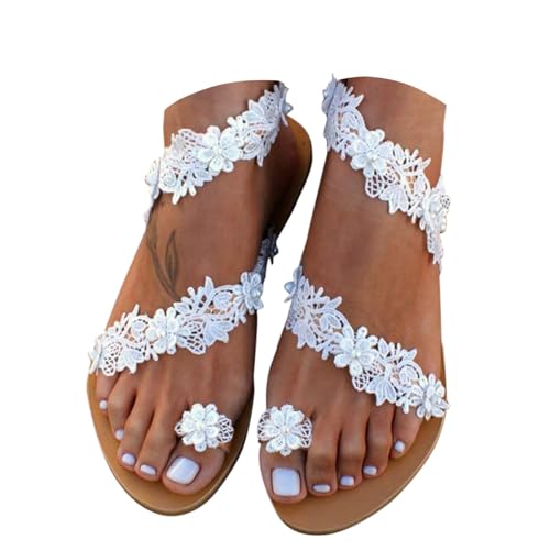 Women's Elegant Butterfly Flat Sandals Summer Flip...