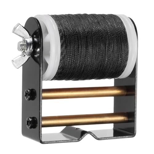 PATIKIL Archery Bow String Serving Thread Jig 131 Yard/120M, 0.02" / 0.4mm Dia Bowstring Thread for Tying Peep Sight Nock Compound Recurve Bows, Black