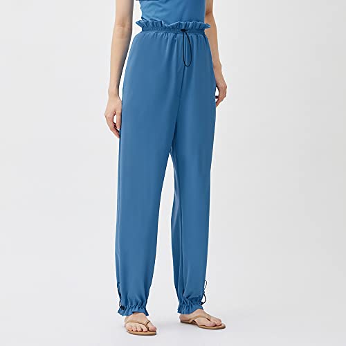 [スピード] ロングパンツ SF Gather Pants ステイフィットギャザーパンツ レディース ビーチブルー L