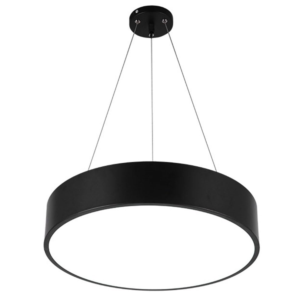 Lámpara colgante de techo circular para iluminar tu isla de cocina moderna con luz blanca 6000K 8