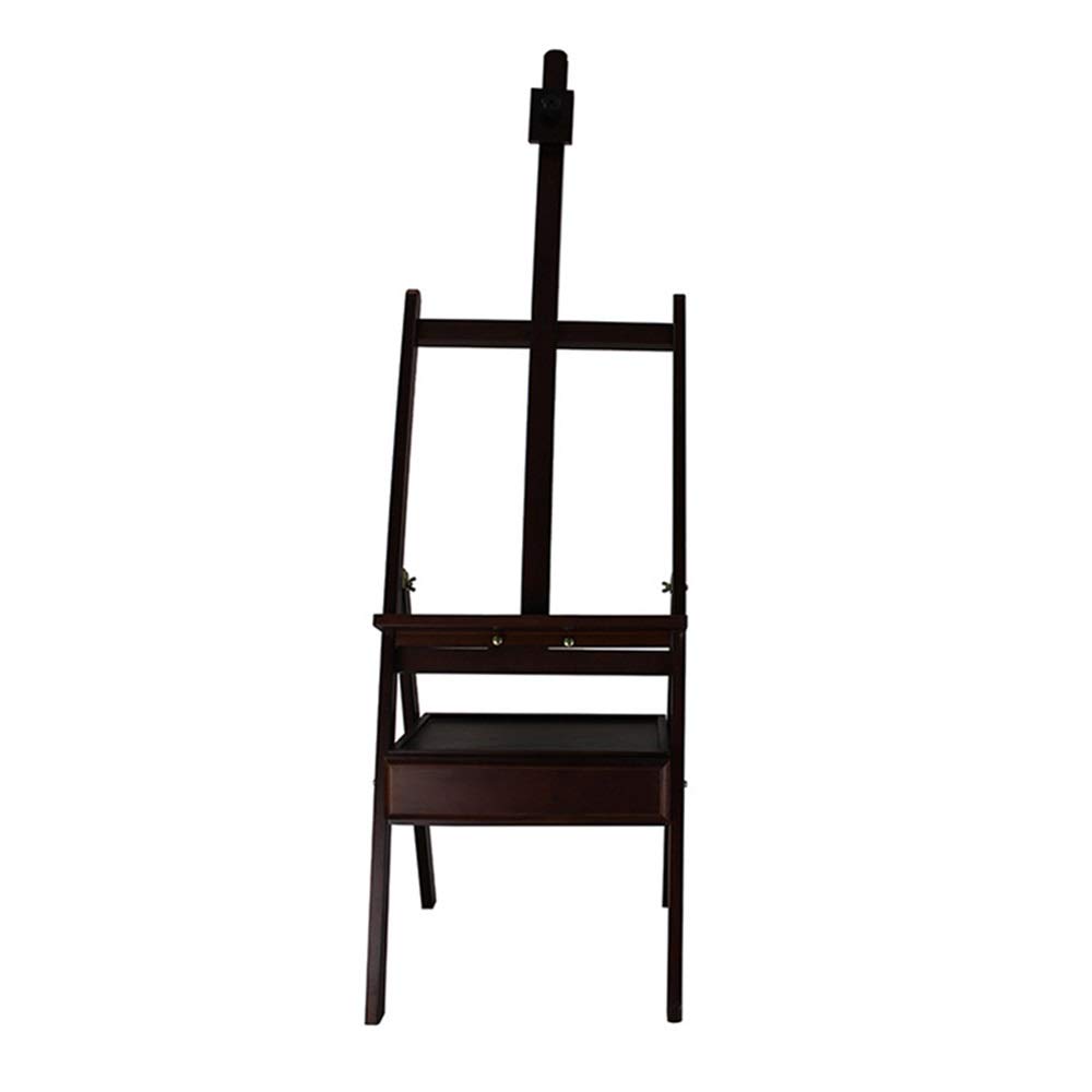 Easel for Artists, Adjustable Folding Wooden Art Easel with Drawer for Painting and Display, Ideal for Studio or Classroom Use, Height Adjustable