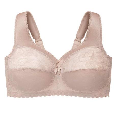 Full Figure Plus Size Magiclift Original Support Bra Wirefree #1000 Blush #TOP16