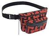 longchamp le pliage schwarz s Longchamp Gürteltasche aus Logo-Print Stoff Verstellbarer Gurtriemen. Reißverschluss oben mit Rennpferd Medaillon Zug Außen, Fronttasche mit Reißverschluss Rennpferd Patch vorne Innen eine Einschubtasche Sechs Kartenfächer 14,9 x 19,1 x 8,9 cm (H x B x T).
