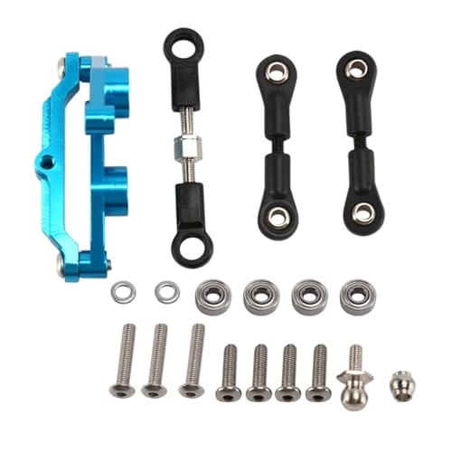 RC���[�V���O�p�[�c For Tamiya For TT02 TT-02 TT02D TT-02D 1/10 RC�J�[�A�b�v�O���[�h�p�[�c�A�N�Z�T���[ �A���~�����{�[���x�A�����O �N�����N �X�e�A�����O�Z�b�g RC�X�y�A�p�[�c