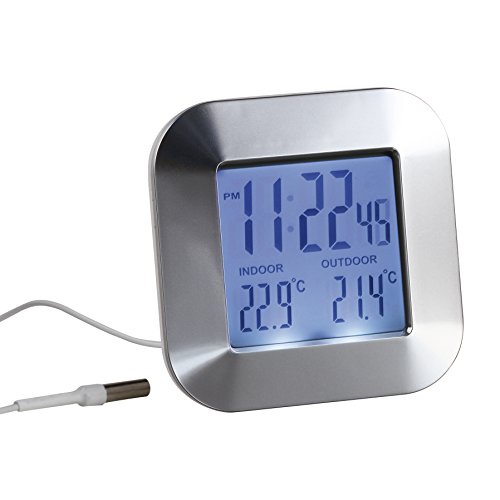 Preisvergleich Produktbild Clip Sonic Technology SL252 Thermometer Innen / Außen Weiß