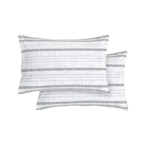 Elegant Comfort Softest and Coziest 6-Piece Sheet Set - 1500 Premium Hotel Quality Microfiber - Deep Pocket, Wrinkle Resistant 6-Piece Floral Bed Sheet Set, California King, Traci Gray