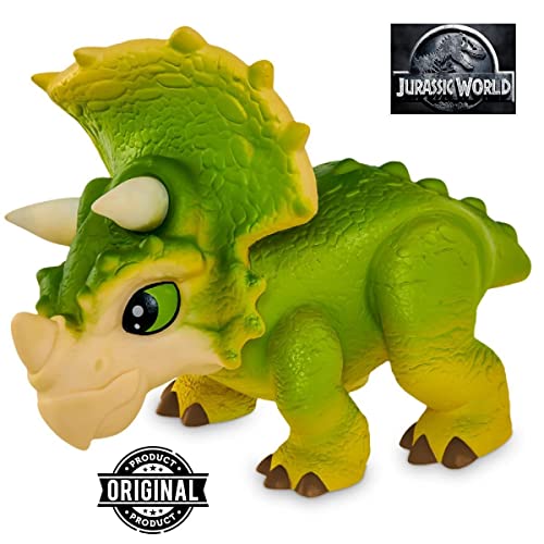 Pupee Dinossauro Jurassic World Triceratops (verde)