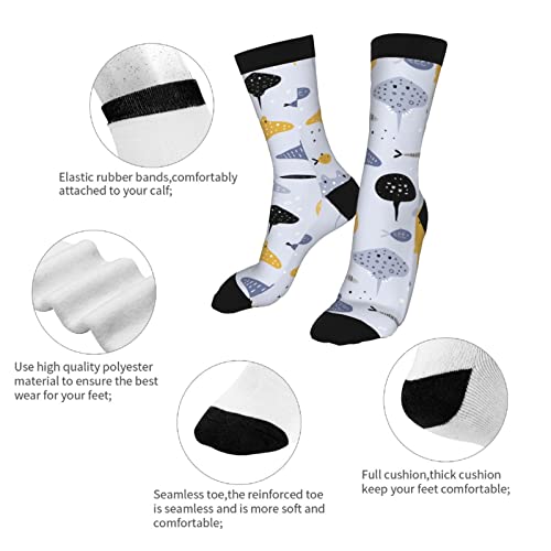 Image of Jedenkuku Novelty Fun Crew Socks Fashion Comfortable Men'S And Women'S Socks