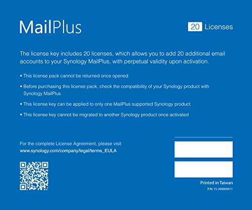 Image of Synology Mail Server (MailPlus 20 Licenses)