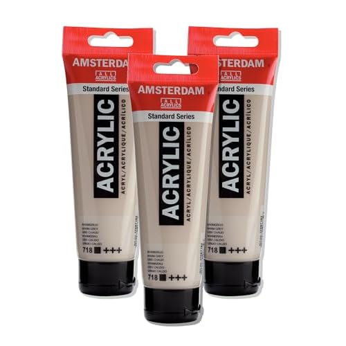 Amsterdam Standard Serie Acryl Tube 120 ml Warm Grey 718 (17097182)