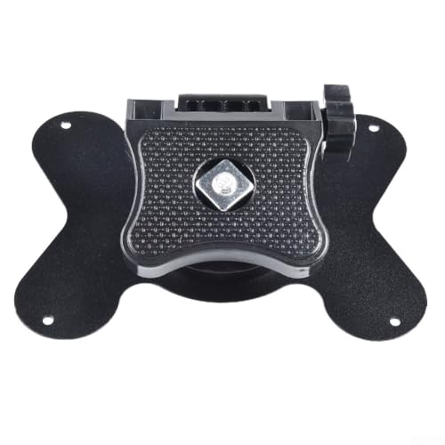 Gdfnmogo Support de fixation 7/9" pour écran TFT de voiture - Support réglable avec fixation à vis, compatible avec écrans 7" et 9", ABS noir