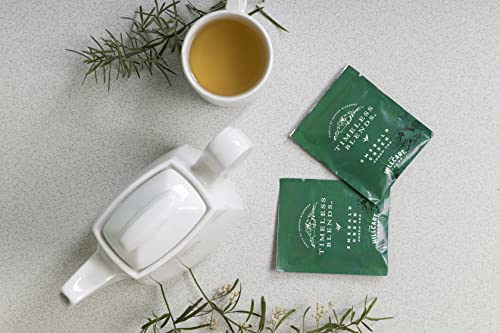 Image of Timeless Blends by The Hillcart Tales Emerald Green Tea Bags 25+5 Pieces, Premium Green Tea Leaves With Nourishing Antioxidants and Flavonoids, Refreshing Aroma & Natural Rejuvenate, 60 gms
