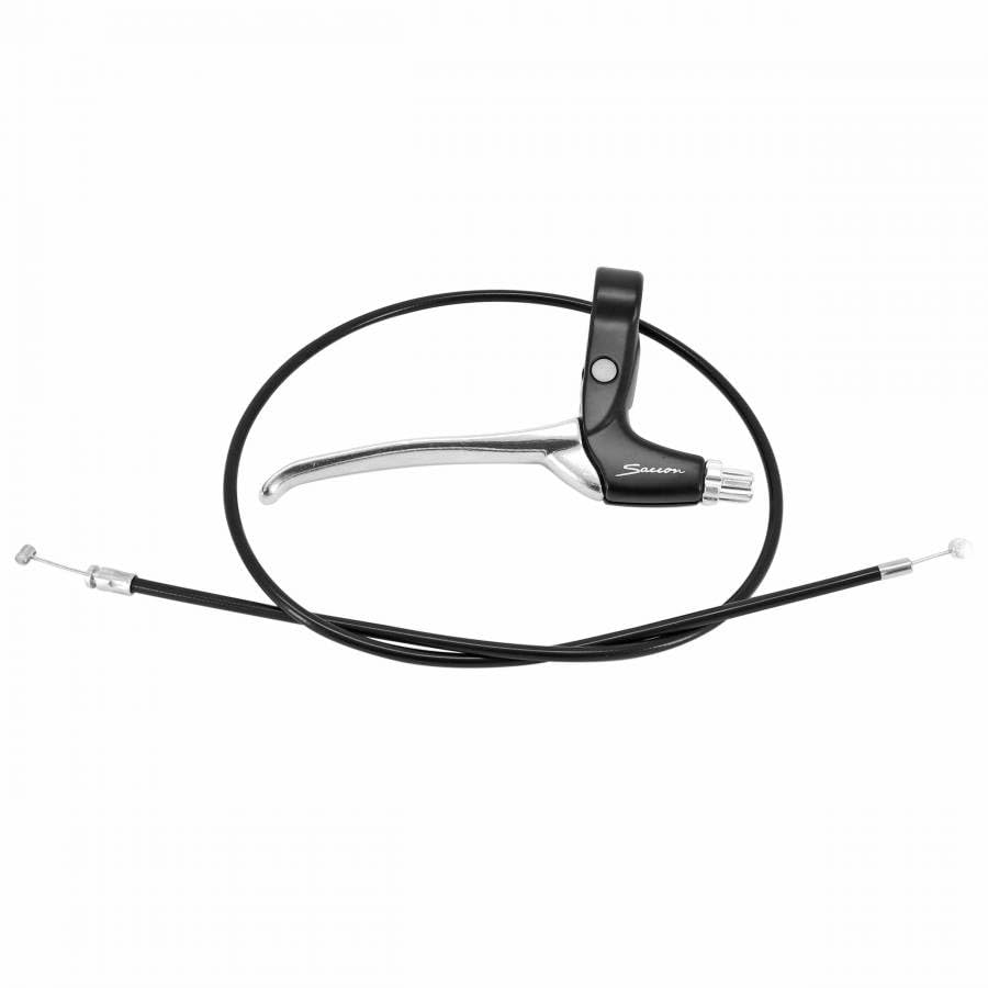 Levier et cable Officine Parolin 10245 noir pour reparation velo