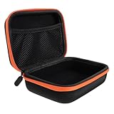 Étui de protection pour appareil photo : équipé d’une pochette en filet pour ranger les câbles de données usb, les batteries et autres accessoires