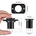 SOAIY Cargador USB dual automotriz QC 3.0 Carga rápida con botón táctil...