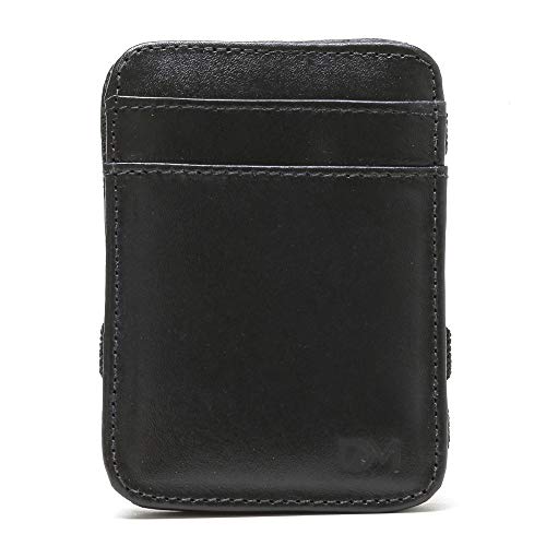 Carteira Mágica Couro Porta Cartão Dm Damando Tamanho:Único;Cor:Preto;Genero:Masculino
