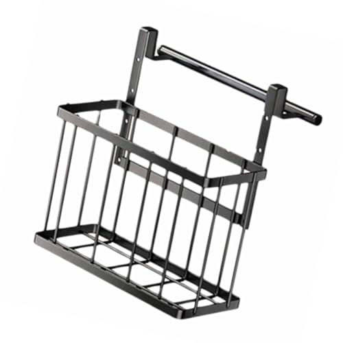 ZEXKENS Over The Cabinet Door Organiser Storage Basket with Adjustable Heights for Kitchen and Bathroom Home Organization Tool