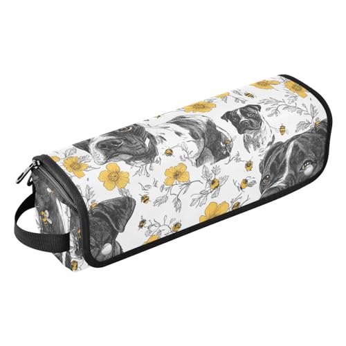 Bolsa de viaje para herramientas para el cabello con alfombrilla extraíble resistente al calor, organizador de alisadores de pelo de gran capacidad para planchas planas, alisadores, rizadores