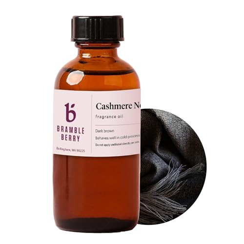 Image of Brambleberry Cashmere Noir Oud Fragrance Oil | Oud for Candles & Perfume | Warm oud fragrance oil for candles, perfume, soap, and DIY gifts with nutmeg, sandalwood, coffee, vanilla, amber, and musk.