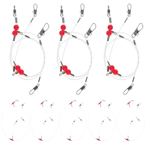 Líderes giratorios para pesca freshwater y saltwater miniatura 1