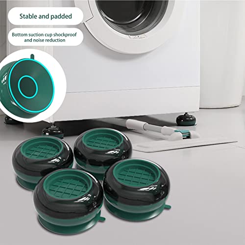 Almofadas de pé para máquina de lavar, lavadora e secadora antiderrapante – impede que a máquina de