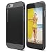 iPhone 6S Case, elago S6 Outfit Aluminum and Polycarbonate Dual Case for the iPhone 6/6S (4.7inch) - eco friendly Retail Packaging (Dark Gray / Black)