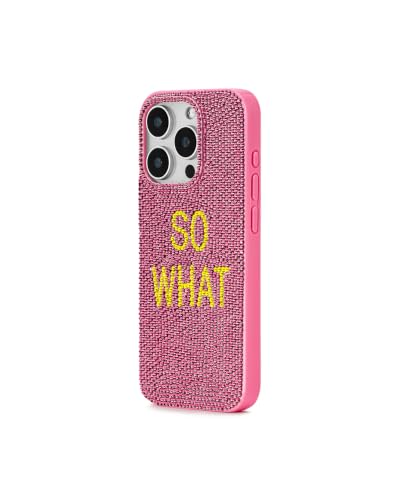 Image of JW PEI So What Rhinestone Phone Case - Pink