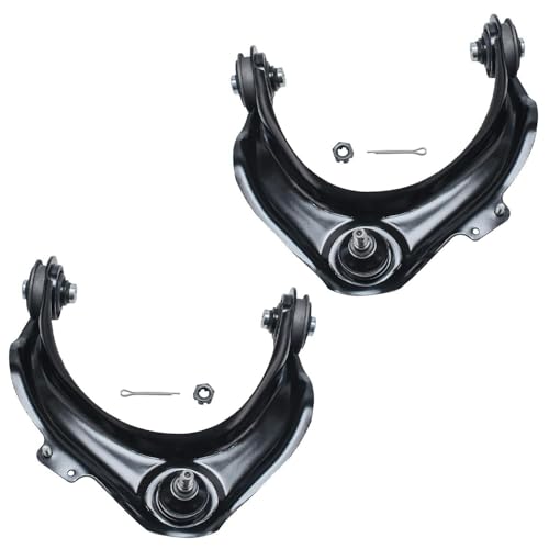Image of Detroit Axle - Front 14pc End Kit for 98-02 Honda Accord 99-03 Acura CL TL, 2 Upper Control Arms w /Ball Joints 2 Lower Control Arms 2 Lower Ball Joints 4 Tie Rods 2 Sway Bars 2 Boots Replacement