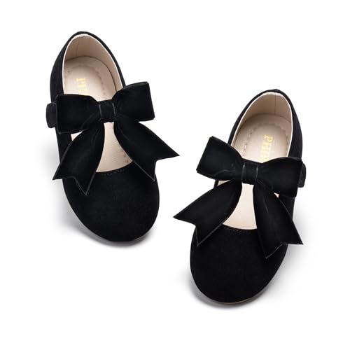Tollder Girl Dress Shoes - Little Girl Ballet Flats for Wedding Party