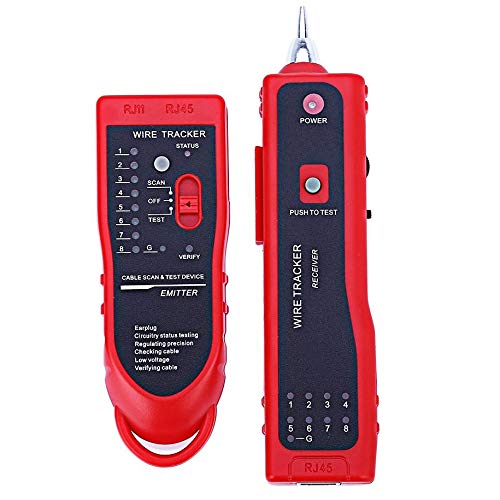 LAN cable tool RJ11 / RJ45 Telephone Wire Tracker Ethernet LAN Network Cable Tester Detector Line Finder