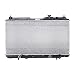 TYC 2051 Honda CRV 1-Row Plastic Copper/Aluminum Replacement Radiator