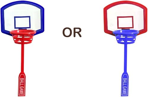 Miniatura 3 de 13 piezas de decoración de cumpleaños de baloncesto con jugadores de baloncesto, soportes de baloncesto, bolas blancas, plateadas, negras, para