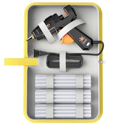 Pistolet à colle chaude robuste 100-220W haute performance industrielle avec mallette - 2
