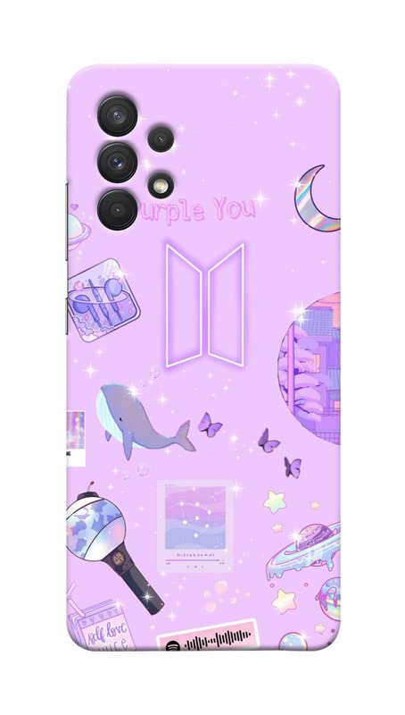 VediArt Designer Printed Polycarbonate Plastic Back Cover for Samsung A13 - BTS/I Puple You/Purple Design - V0211- Multicolor (B0BCH8GRV2) Amazon Price History, Amazon Price Tracker