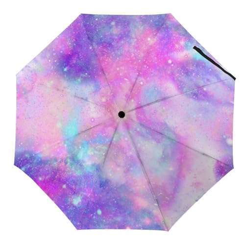 Parapluie pliant automatique compact pour le voyage et le quotidien des femmes et hommes