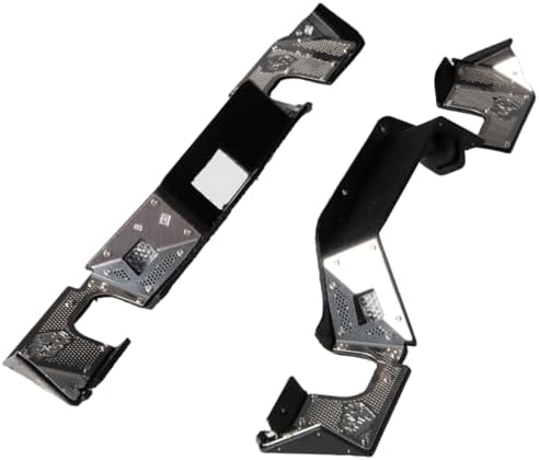Levigo RC Front Rear Mudguard Compatible With Traxxas TRX-4M 1/18 Bronco RC Upgrade Parts Front Rear Closed Chassis Protection Board Mud Flaps image 3