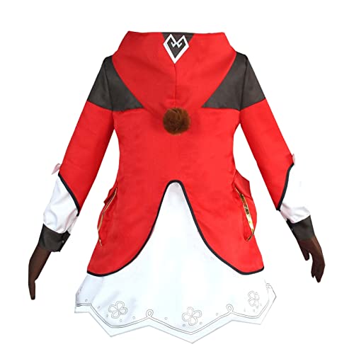 Firecos 7PCS Klee Costume Cosplay con Cappello Top...
