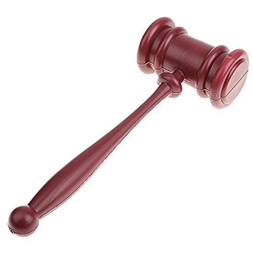 Ebtoys Gavel Hammer Prop Novelty Accessory For Halloween Fancy Dress Costume Party #TOP4