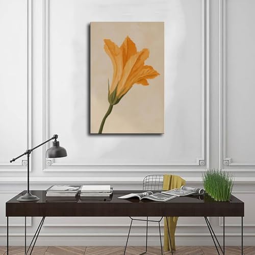 Tableau lys orange de qualité supérieure en grand format 61x91cm - 3