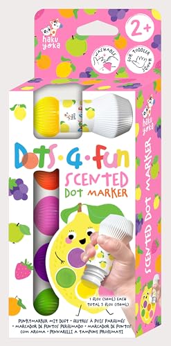 Marqueurs à pois parfumés Haku Yoka Dots4Fun feutre peinture peinture à doigts