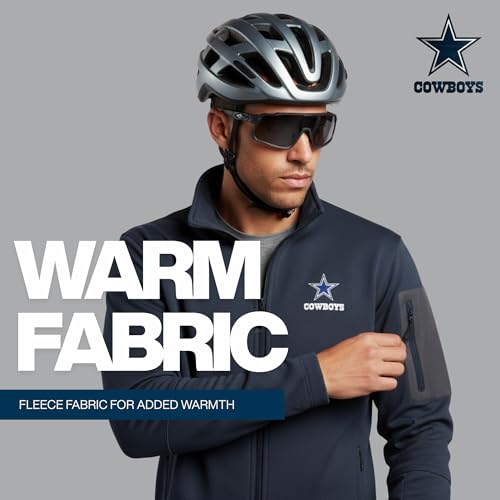 Image of Dunbrooke Men's NFL Freestyle Coated Tech Fleece Full-Zip Jacket