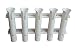 Brocraft Tackle Rack Fishing Rod Holder 5-Rod White