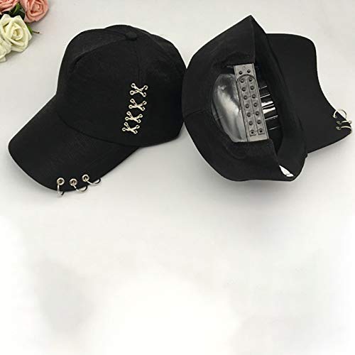 Amazon.co.jp: mecaponn キャップ リング付き メンズ 帽子 2個セット 