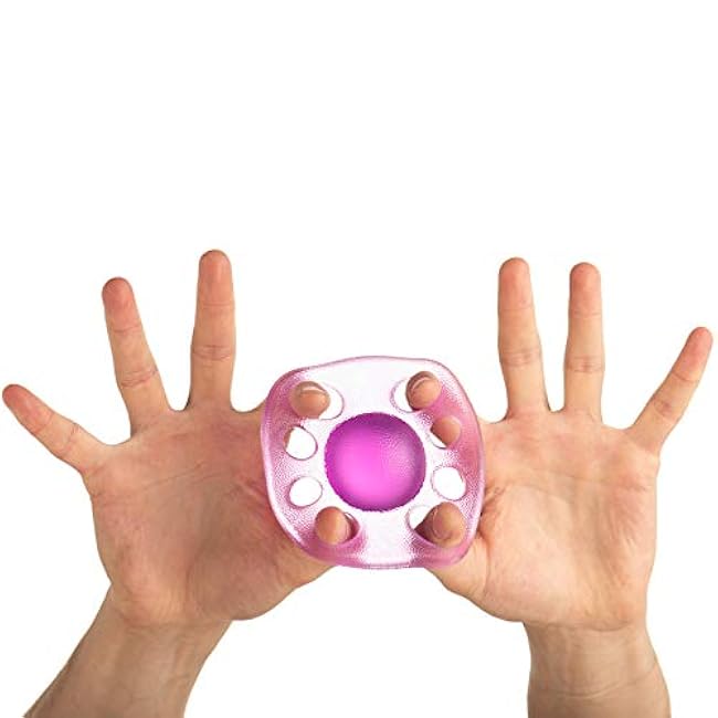 Serenily Grip Strength Trainer Finger Stretcher Hand Exercisers for Therapy Finger Extension Exerciser for Carpal Tunnel Hand Grips for Strength Training Finger Strengthener - 3 Piece Finger Exerciser