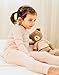 VAENAIT BABY Kids Long Sleeve Modal Sleepwear Pajamas 2pcs Set Modal Milkpink L