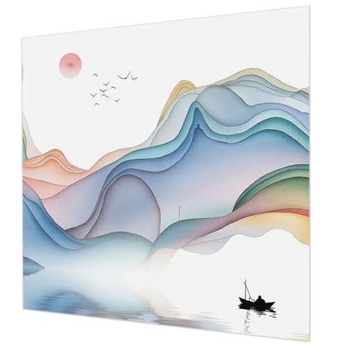 Papier peint paysage onirique pour créer une ambiance apaisante dans la chambre