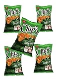 Chips Jalapeño 60g Box W/5 Bags Papas Snack Mexican